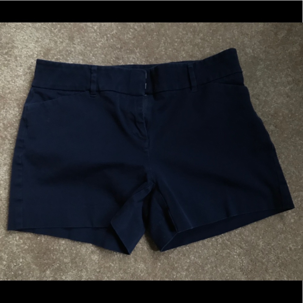 Stretch NY & Co Navy Shorts